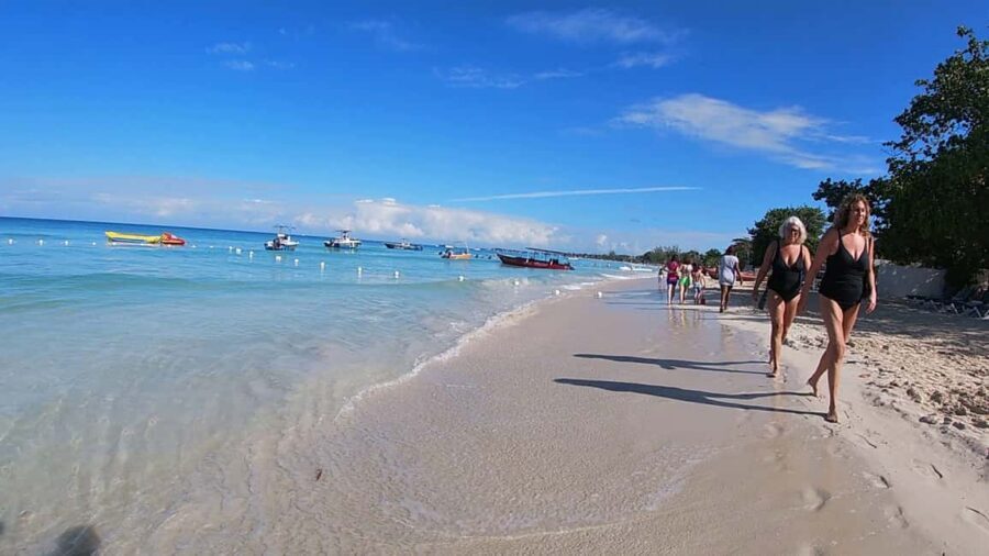 From Montego Bay: Negril Beach & Rick's Cafe Sunset Day Trip - Margaritaville on the Sand: Beach Comfort Without the Big-City Stress