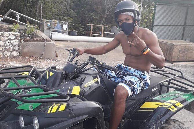 Full Day ATV, Ricks Café, Beach and Shopping Tour from Montego Bay - The Big Picture: ATV Now, Beach Later, Rick’s Cafe to Close