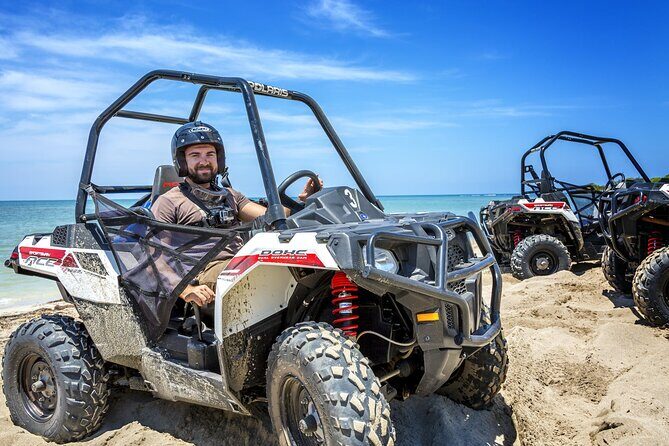 Full Day Jamwest Adventure Park with Welcome Drink - Dune buggies and quads: the mud-and-speed segment