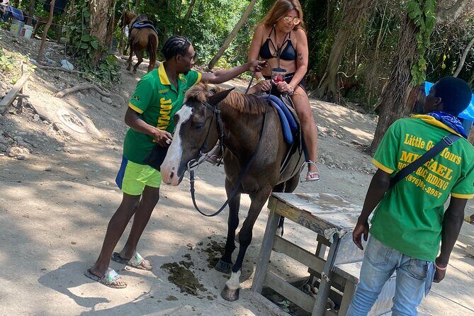 Full Day Rafting, Horse Back Riding and Blue Hole in Jamaica - Group size and who this day trip suits best