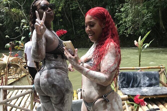Great River Bamboo Rafting and Limestone Full Body Massage Tour From Montego Bay - The 30-foot bamboo raft ride: your guide, your pace, your photos