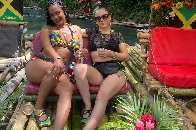 Great River bamboo Rafting and Margaritaville from Montego Bay - The Limestone Foot Massage: Instant Spa Feel, River Chemistry