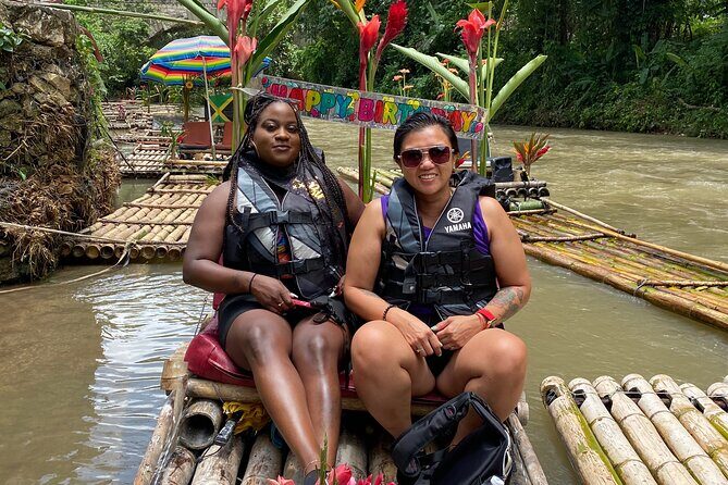 Great River Raft and Full Limestone body Massage In Montego Bay - Cruising the Great River on a handmade bamboo raft