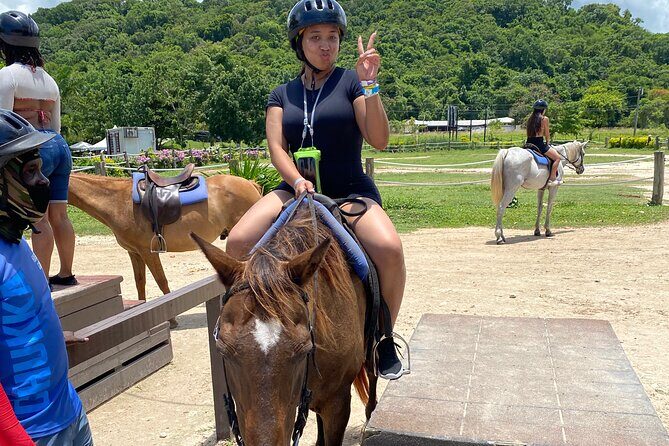 Great River Rafting Limestone Foot Massage and Horseback Rides From Montego Bay - Price and What $120 Buys You in Montego Bay