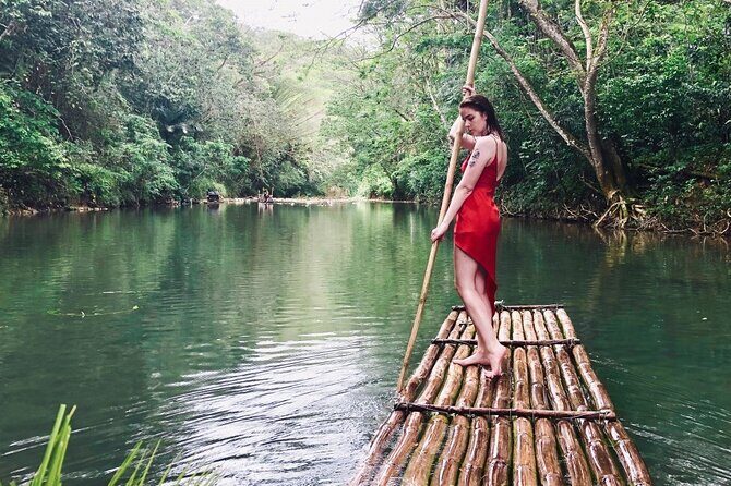 Great River Rafting with Limestone body or Foot Massage - Included Sips on the Water: Alcoholic Beverages While You Float