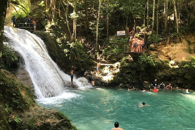 Horseback Ride, Blue Hole, Secret Falls, River Rafting & Tubing - A full-throttle mix: horseback, mineral pools, and White River tubes