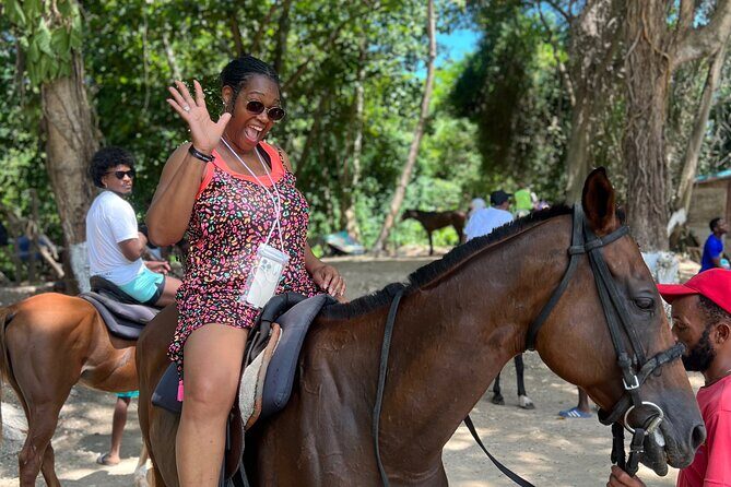 Horseback Ride , Dunns River Falls & Blue Hole From Montego Bay - Dunn’s River Falls: your 1-hour hike to the top
