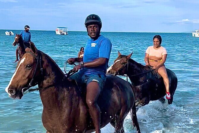 Horseback Ride , Dunns River Falls & Blue Hole From Montego Bay - Blue Hole Secret Falls: swim pools, rope swings, and cliff jumps