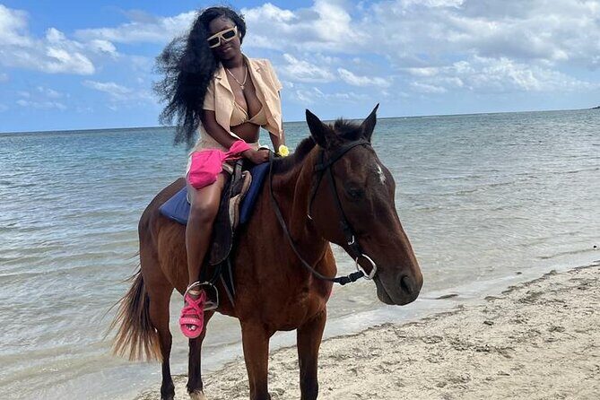 Horseback Riding Adventure in Jamaica - The ocean-entry moment: gradual, guided, and very photogenic