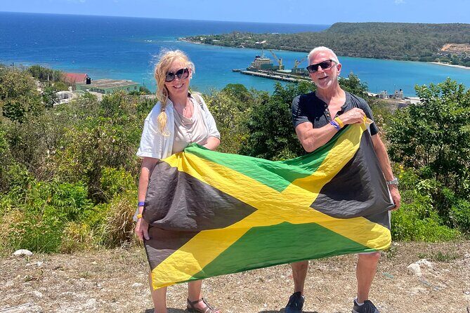 Horseback riding & bluehole secret falls from Montego Bay - Dunn’s River Falls (and gardens): the climb that can be slippery