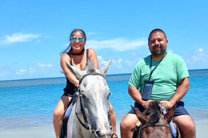 Horseback Riding In The Ocean from Montego Bay Private Transfer - The Ride: Scenic Trails and Time in the Caribbean Water