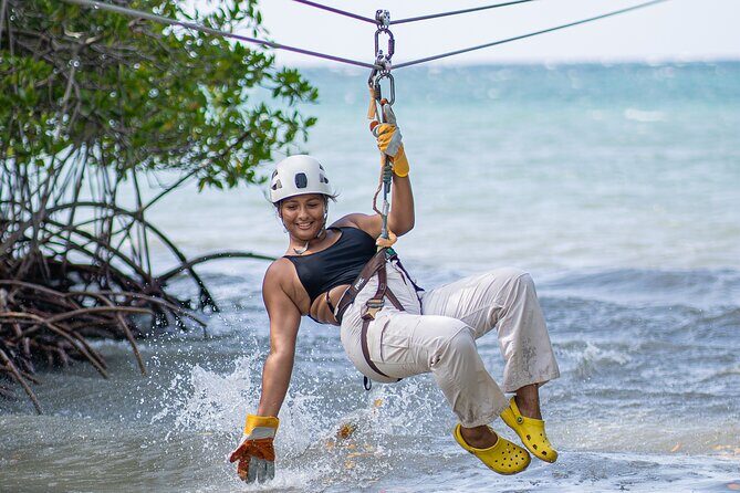 Jamaica All-Access Adventure Pass at Ocean Outpost - Zipline over the water: the adrenaline break you’ll remember
