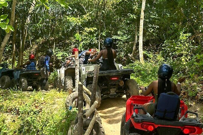 Jamaica ATV's Adventure - The Trail: muddy paths, rocky climbs, and the cliff-top payoff