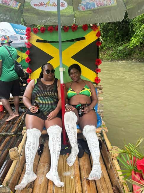 Jamaica Bamboo Rafting Experience with Limestone Massage - Food, Alcohol, Hookah, and Birthday Energy