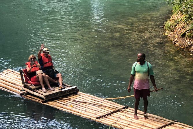 Jamaica Martha Brae Bamboo Rafting with Bus Transportation - What You’ll See Along the Water: Vegetation, Fruit Trees, and Quiet Sounds