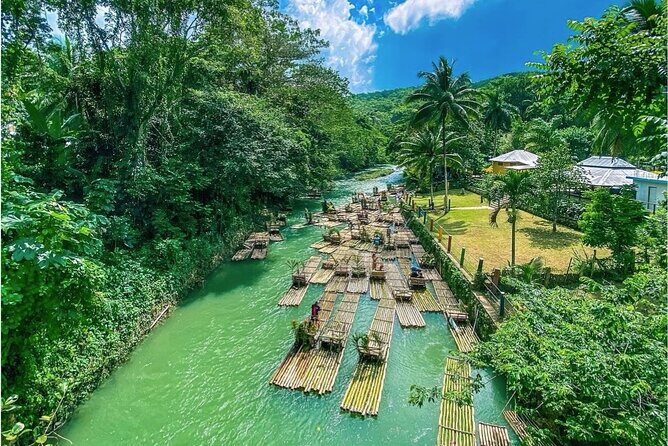 Jamaica’s #1 Bamboo Rafting Experience in Montego Bay + Massage - Your Raft Setup: Private Group Time Meets Max 2 Per Bamboo Boat