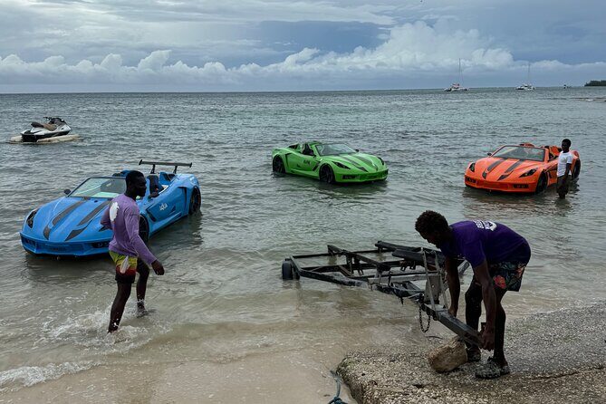 Jet Car Experience in Montego Bay - Pickup, Mobile Ticket, and Total Time Planning