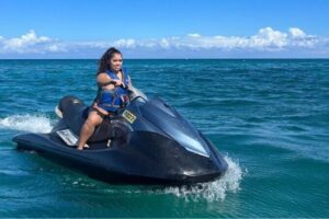 Jet Ski and Bamboo Rafting Limestone Massage From Montego Bay - Bamboo rafting on the Lethe River: slow water, real scenery, easy rhythm