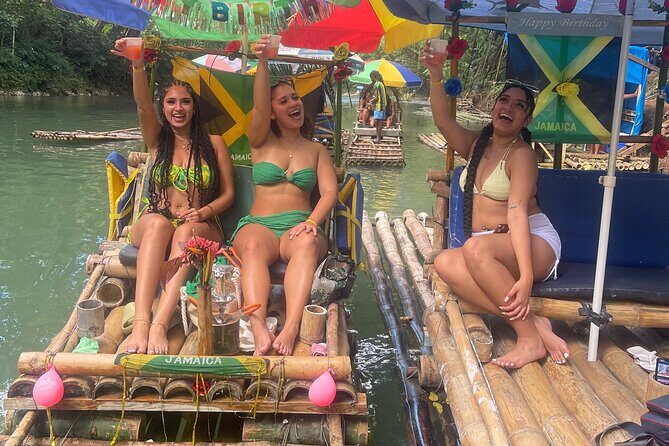 Jet Ski and Bamboo Rafting Limestone Massage From Montego Bay - Stops for meals and shopping: what’s included and how to plan your day