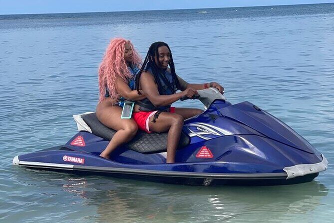 Jet Ski and Margaritaville day vibes. - Jet skis in clear water, then Hip Strip Margaritaville energy