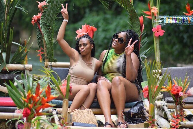 Jet Ski & River Rafting with Limestone Foot Massage from Montego Bay - Bamboo Rafting on the Great River: Calm Water, Real Motion