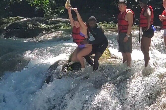 Kennedy's Horseback riding, Blue Hole and Secret Falls from Montego Bay - Transfers, private party feel, and group size reality