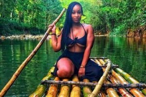 Lethe River Bamboo Rafting with Lime Stone Massage (All fees included) - Entering Lethe Estate: The 30-Foot Bamboo Raft Experience