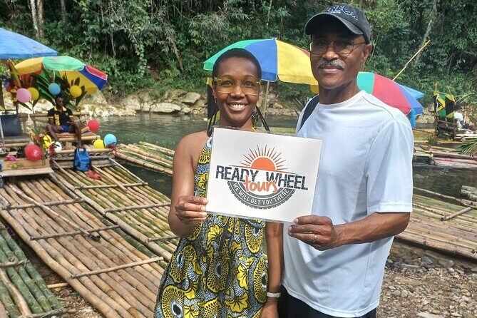 Lethe River Rafting Travel from Montego Bay w FREE Rum Punch - Lethe River rafting time: greenery, breeze, and a bar break