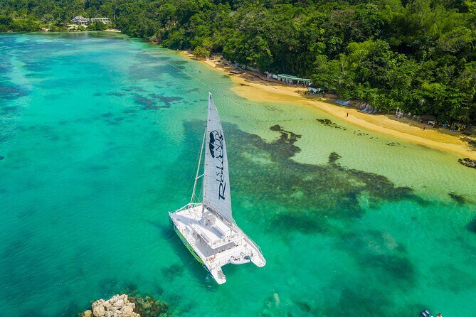 Lovers Rock Catamaran Cruise From Ocho Rios - Entering the vibe: a romantic cruise built around music and views