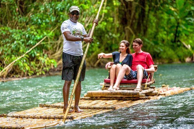 Martha Brae Bamboo Rafting Tranquil Peace Of Mind - Stop 1 on the Martha Brae River: Unwind Time with Local Stories