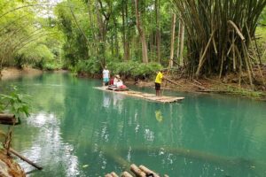 Martha Brae Bamboo River Rafting With Transportation - Morning Logistics From Montego Bay: Pickup, Ride Time, and a Comfortable Van