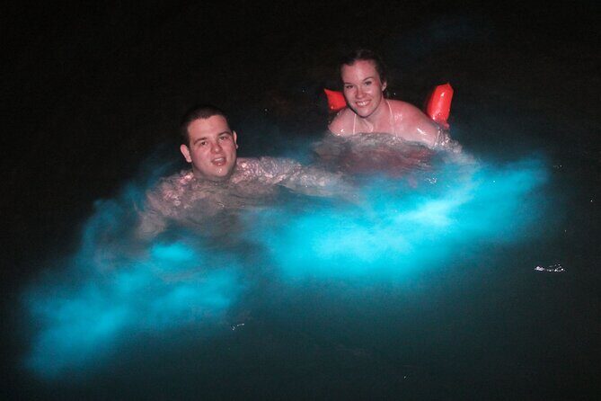 Martha Brae Rafting and Luminous Lagoon from Montego Bay and Falmouth - Getting to Mystic Lagoon: Twilight is part of the show