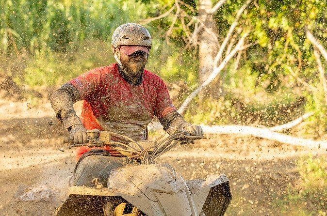 Missile Adventure Park Negril Jamaica ATV Tour Adventure - Mountain range and sugar cane plantations: the scenic drive component