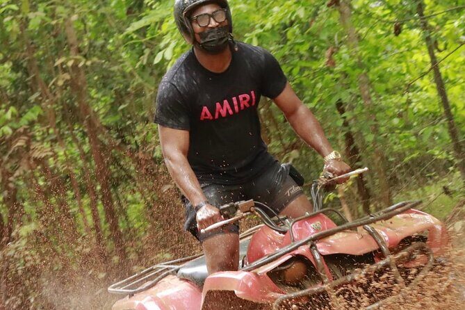 Montego Bay ATV Ride & Bamboo Rafting With Limestone Foot Massage - Chukka or Mount Zion ATV ride: rugged terrain and the real adrenaline hit