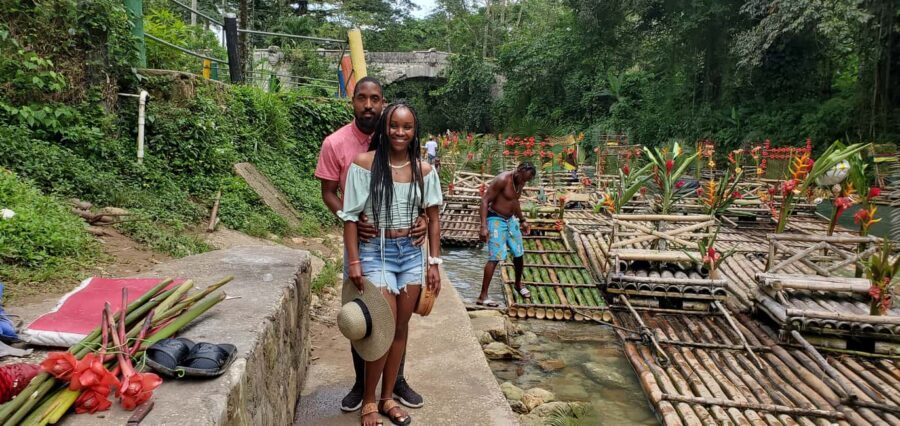 Montego Bay: Bamboo Raft Cruise on the Great River - Limestone scrubs and optional limestone massage