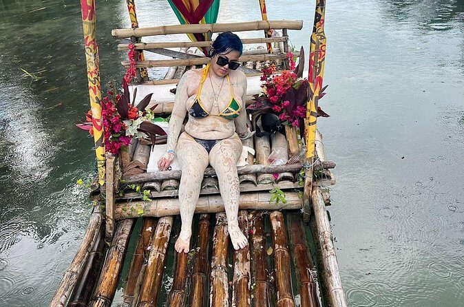 Montego Bay Bamboo Rafting Tour with Limestone Foot Massage - Swim, shop, and snack on island rhythm