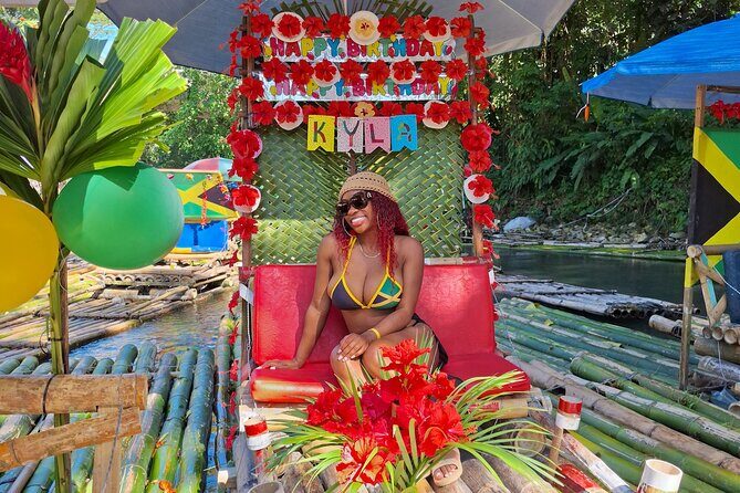 Montego Bay: Bamboo Rafting with Limestone Massage & Shopping - Hand-crafted bamboo rafting on the Great River