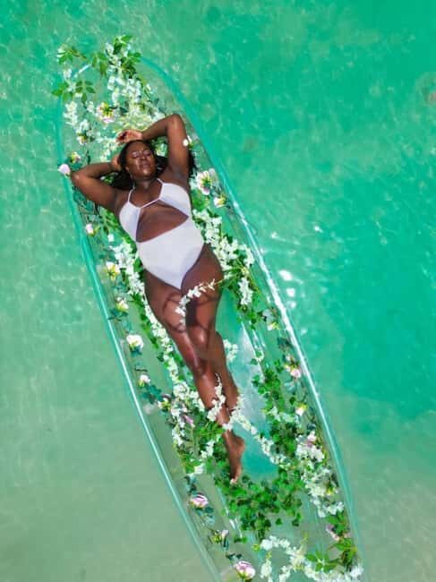 Montego Bay: Clear Kayak Drone Photoshoot Experience - How the Photo Session Works on the Water