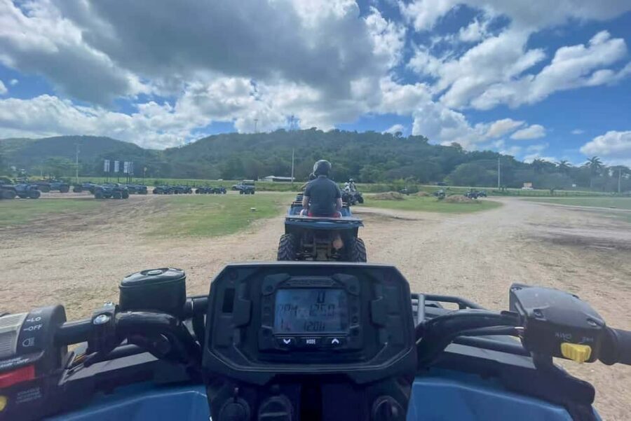 Montego Bay: Day Trip with Zipline, ATV, and Horseback Ride - ATV quad biking: get trained, then ride into Jamaica’s backyard