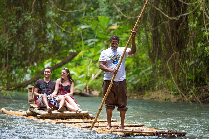 Montego Bay Highlight and Shopping Tour With Bamboo River Rafting - The limestone foot massage and the comfort details that matter