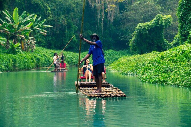 Montego Bay Highlight and Shopping Tour With Bamboo River Rafting - Lethe to the water: timing, swimming, and staying relaxed
