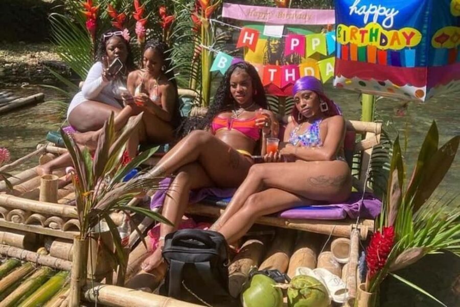 Montego Bay, Jamaica: Bamboo Rafting with Foot Massage - The Foot Massage Mid-Journey: The Real Comfort Upgrade