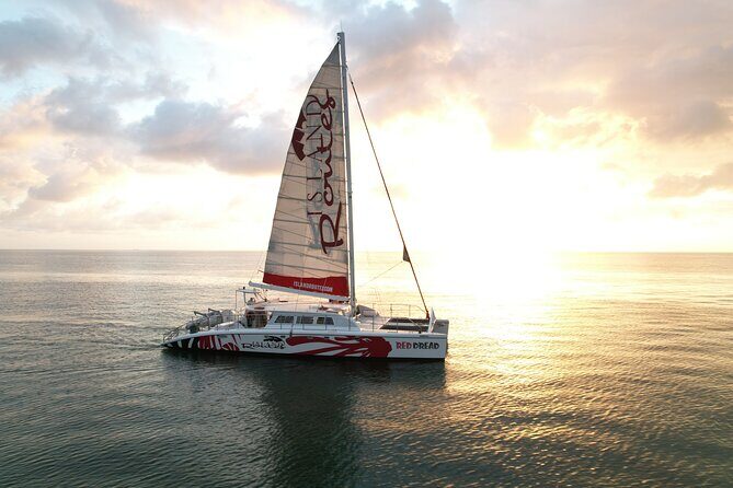Montego Bay Reggae Sunset Catamaran Cruise - The onboard vibe: live DJ sound system + reggae rhythms