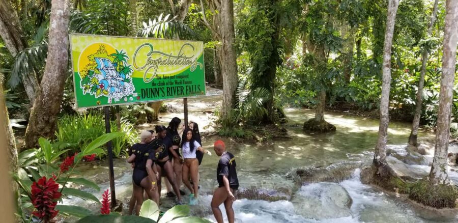 Montego Bay: River Rafting and Dunn's River Falls Day Trip - Dunn’s River Falls: choose climb vs. stairs and plan for slippery fun