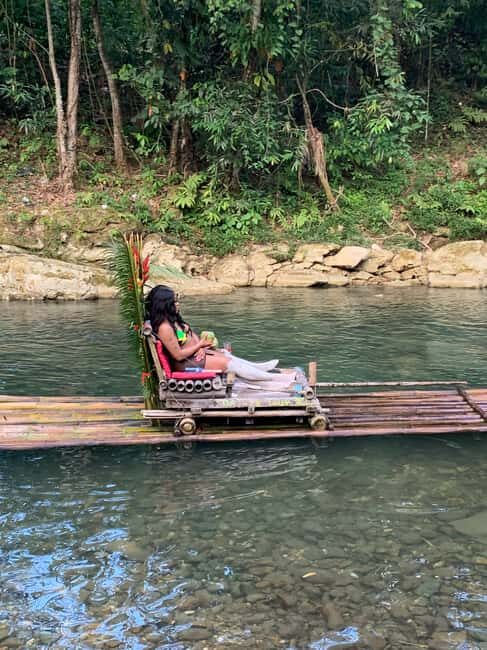 Montego Bay: River Rafting and Limestone Foot Massage - From Montego Bay pickup to the Lethe rafting village