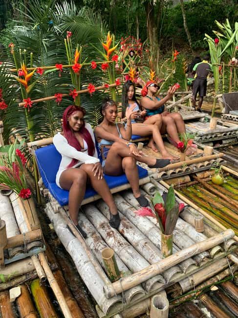 Montego Bay: River Rafting and Limestone Foot Massage - Refreshments and seasonal fruit: the small breaks that make it better