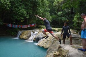 Montego Bay Shore Excursion: Blue Hole & Secret Falls Tour plus Shopping - H2: Blue Hole Water Time and the Fun Stuff You Can Actually Do