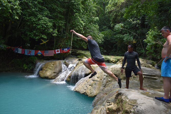 Montego Bay Shore Excursion: Blue Hole & Secret Falls Tour plus Shopping - H2: Blue Hole Water Time and the Fun Stuff You Can Actually Do