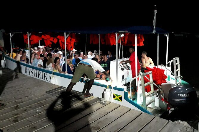 Mystic Lagoon Night-Time Cruise and Swim from Montego Bay & Trelawny - Mystic Lagoon by Night: What the glowing water is really like