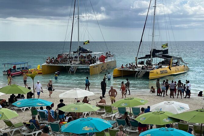 Negril 7 mile Beach, Party Catamaran Cruise , Snorkeling and Ricks Cafe Combo - Key highlights worth your attention